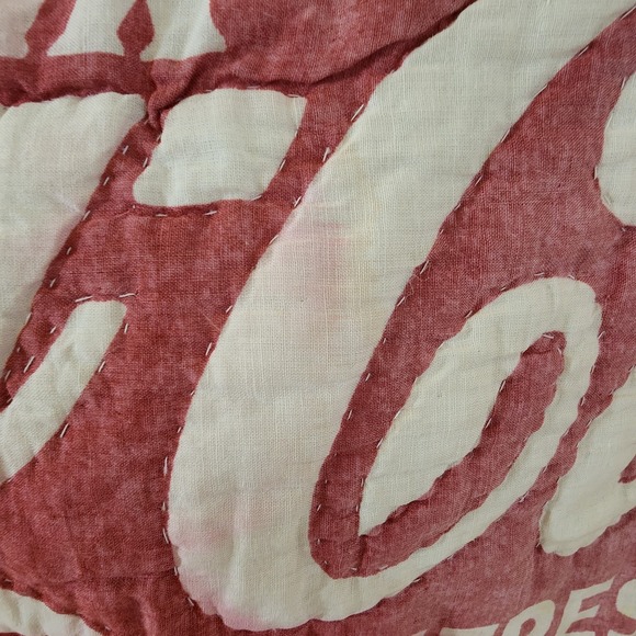 Coca-Cola Bedding 1990s (?) 80x85 Comforter 2‎ Shams - Picture 12 of 16